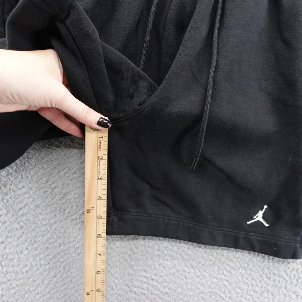 Jordan Jumpman Black Fleece Sweat Shorts Mens Athletic Casual Medium